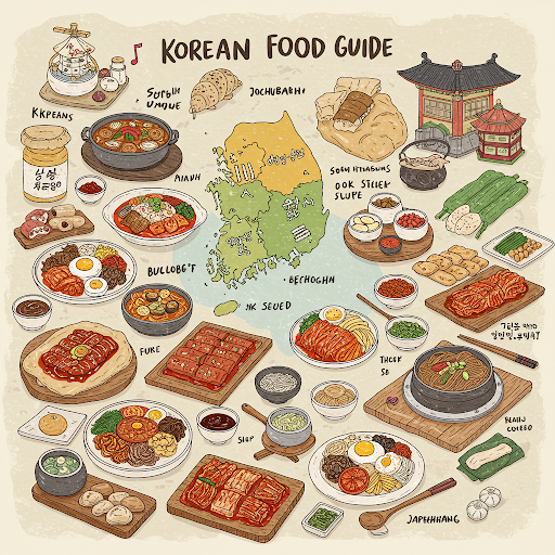 Korean Food Recommendation Guide for Foreign Tourists